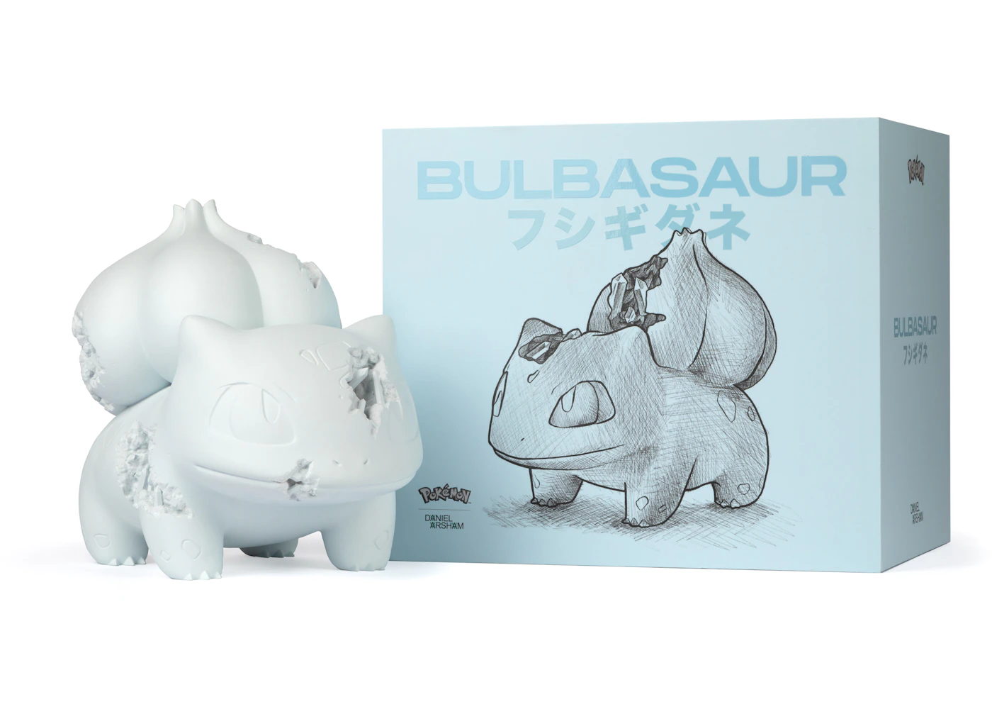 Daniel Arsham Crystalized Bulbasaur Figure (Edition of 500) Blue ...