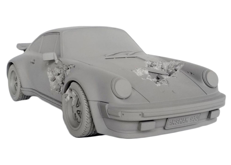 Daniel Arsham ERODED 911 TURBO Porsche Figure US