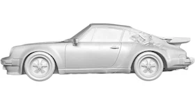 Daniel Arsham Eroded 911 Turbo Figure White
