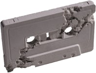Daniel Arsham Future Relic 04 Cassette Tape White