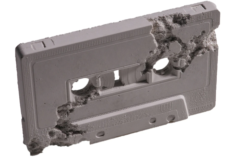 Daniel Arsham Future Relic 04 Cassette Tape White