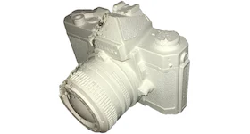 Daniel Arsham Reach Ruin Nikon Nikkormat Eroded Camera Future Relic Figure White