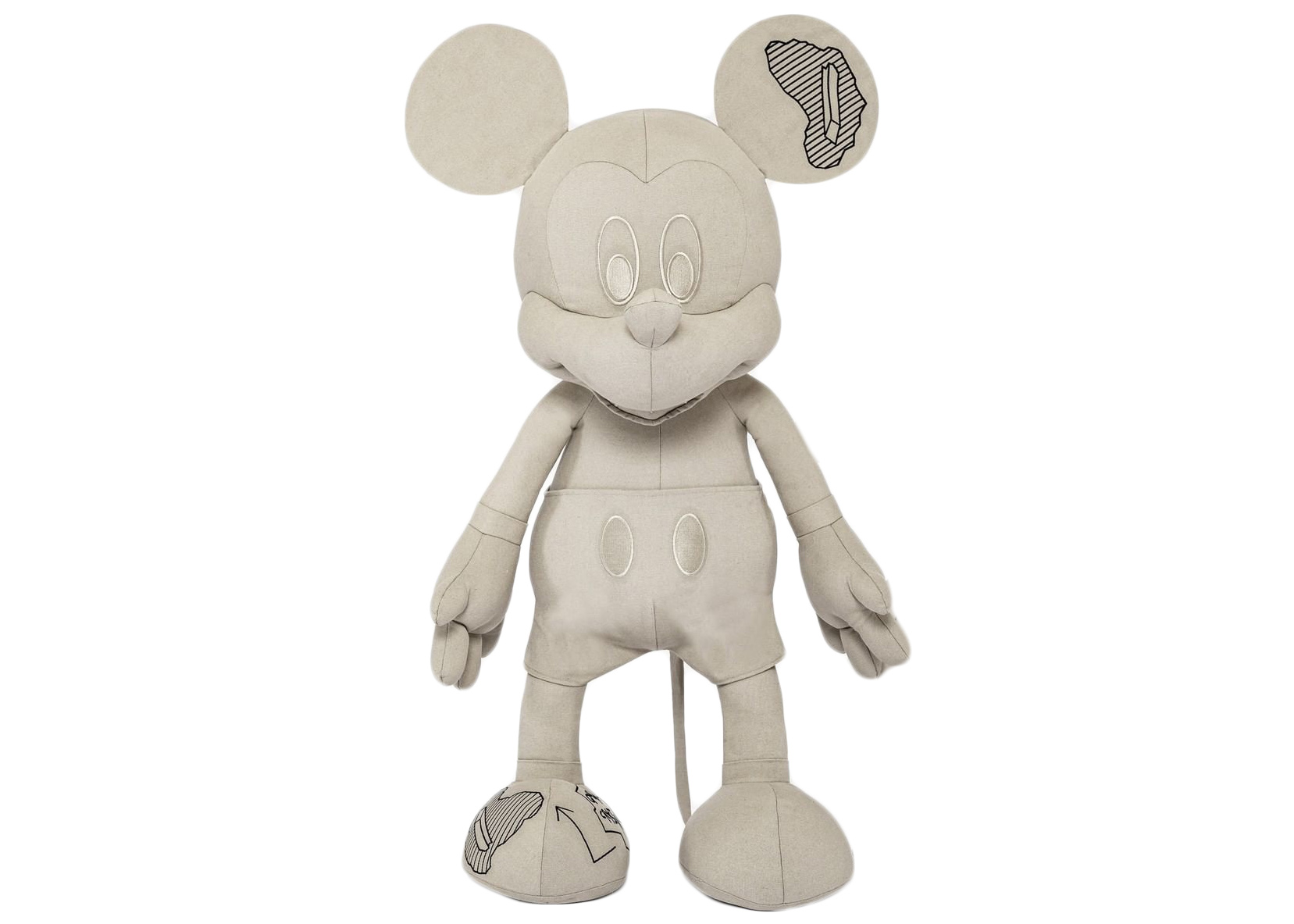 Daniel Arsham x Disney APPortfolio Plush Mickey Figure Large - GB