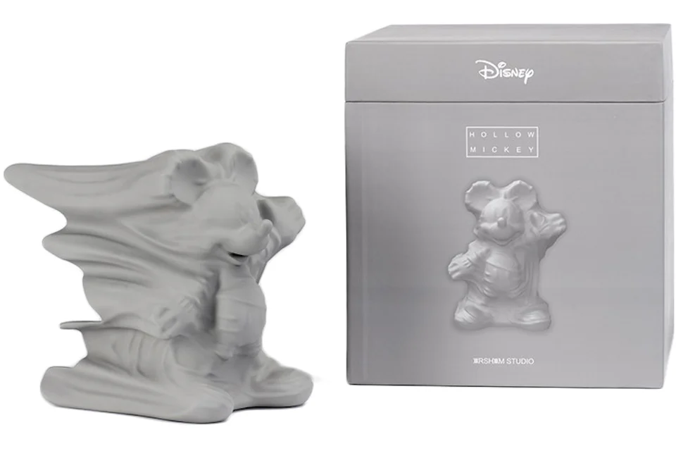 Daniel Arsham x Disney x Apportfolio Hollow Mickey Figure Grey