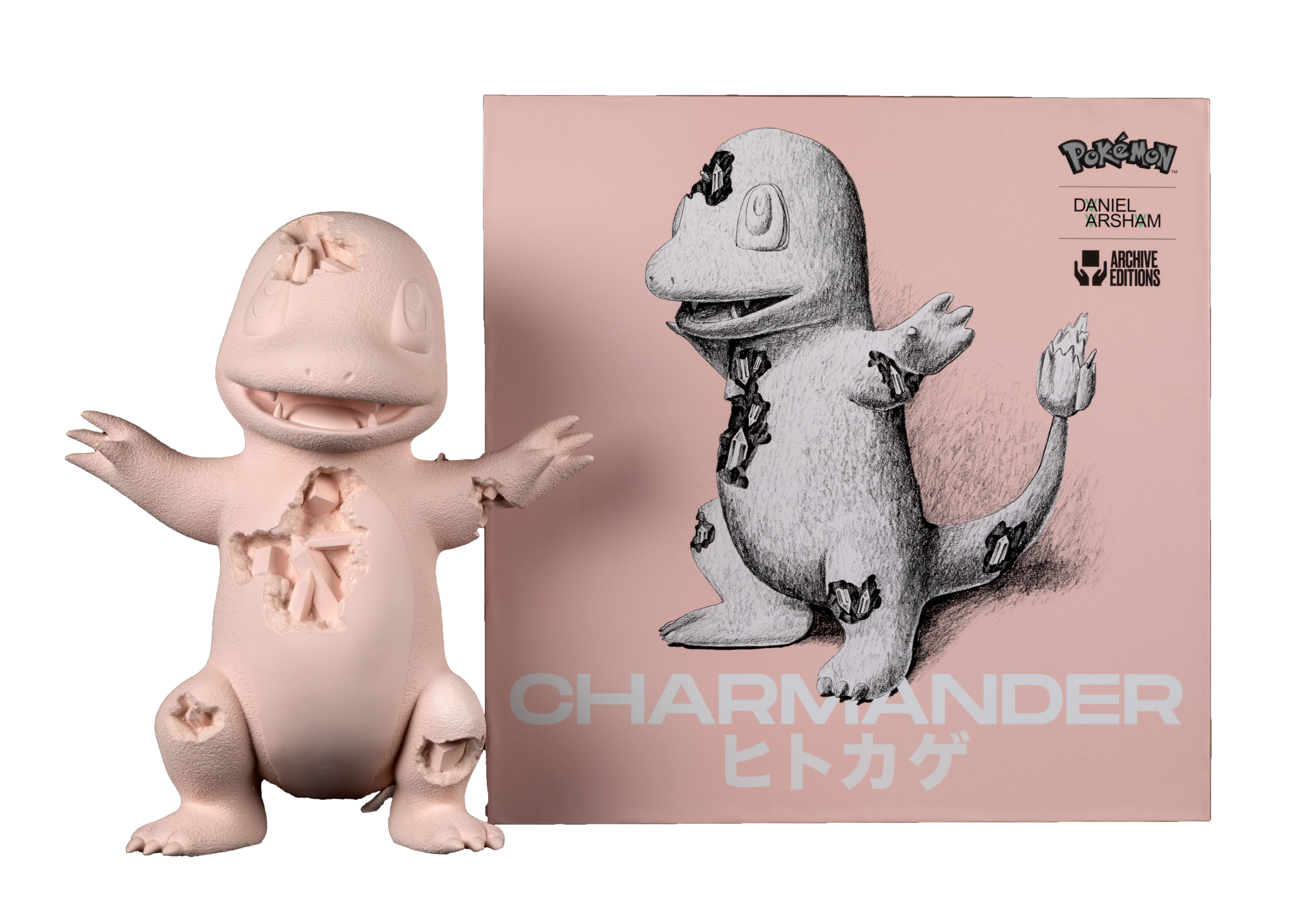 Daniel Arsham x Pokemon Crystalized Charmander Figure (Edition of
