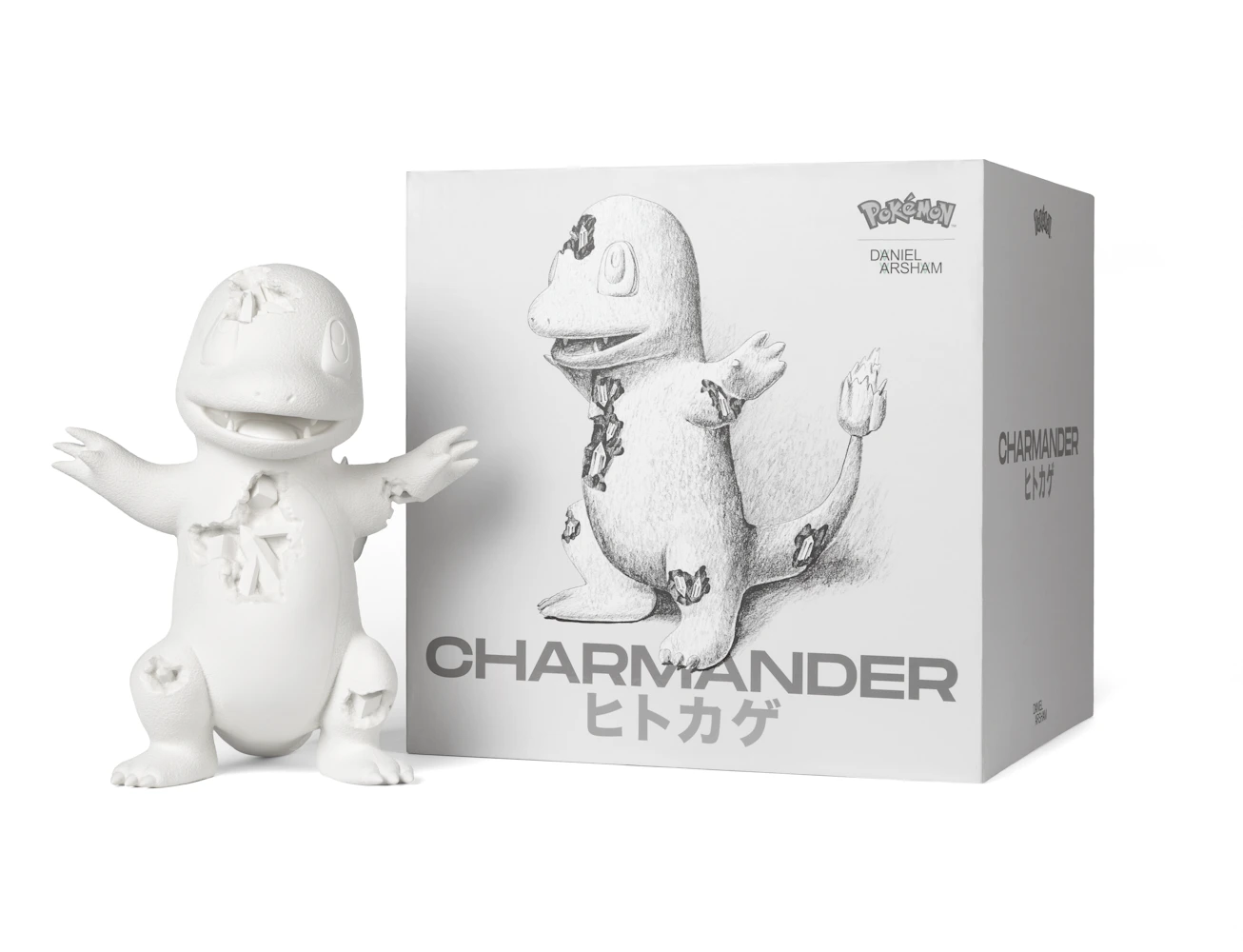 Daniel Arsham x Pokemon Crystalized Charmander Figure (Edition 