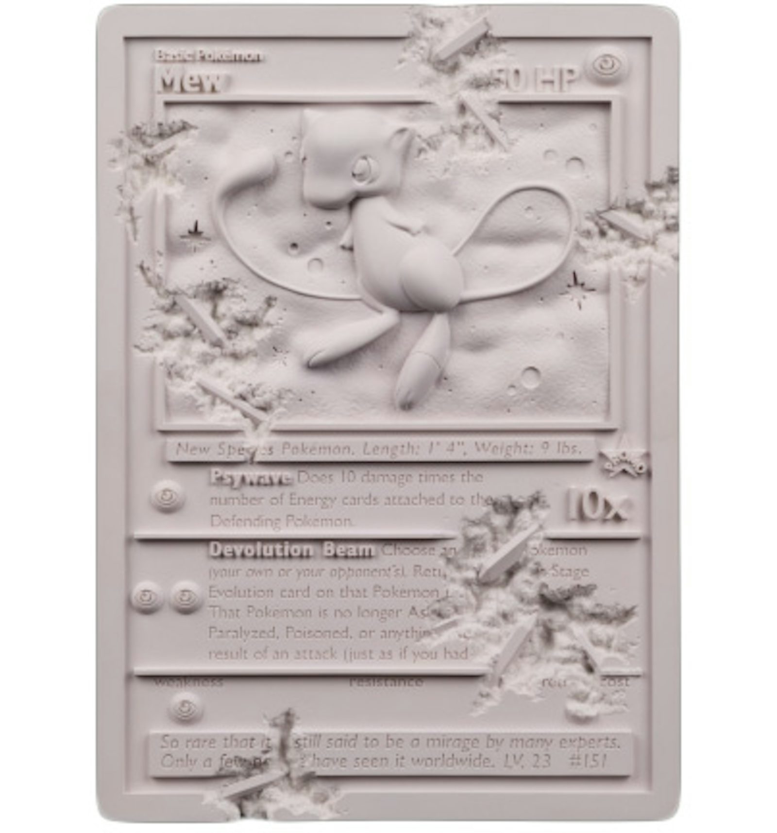 Pokemon Mew Card X