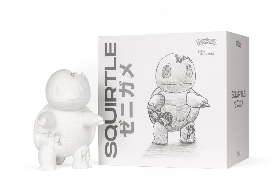 Daniel Arsham x Pokemon Crystalized Squirtle Figure (Edition of 500)