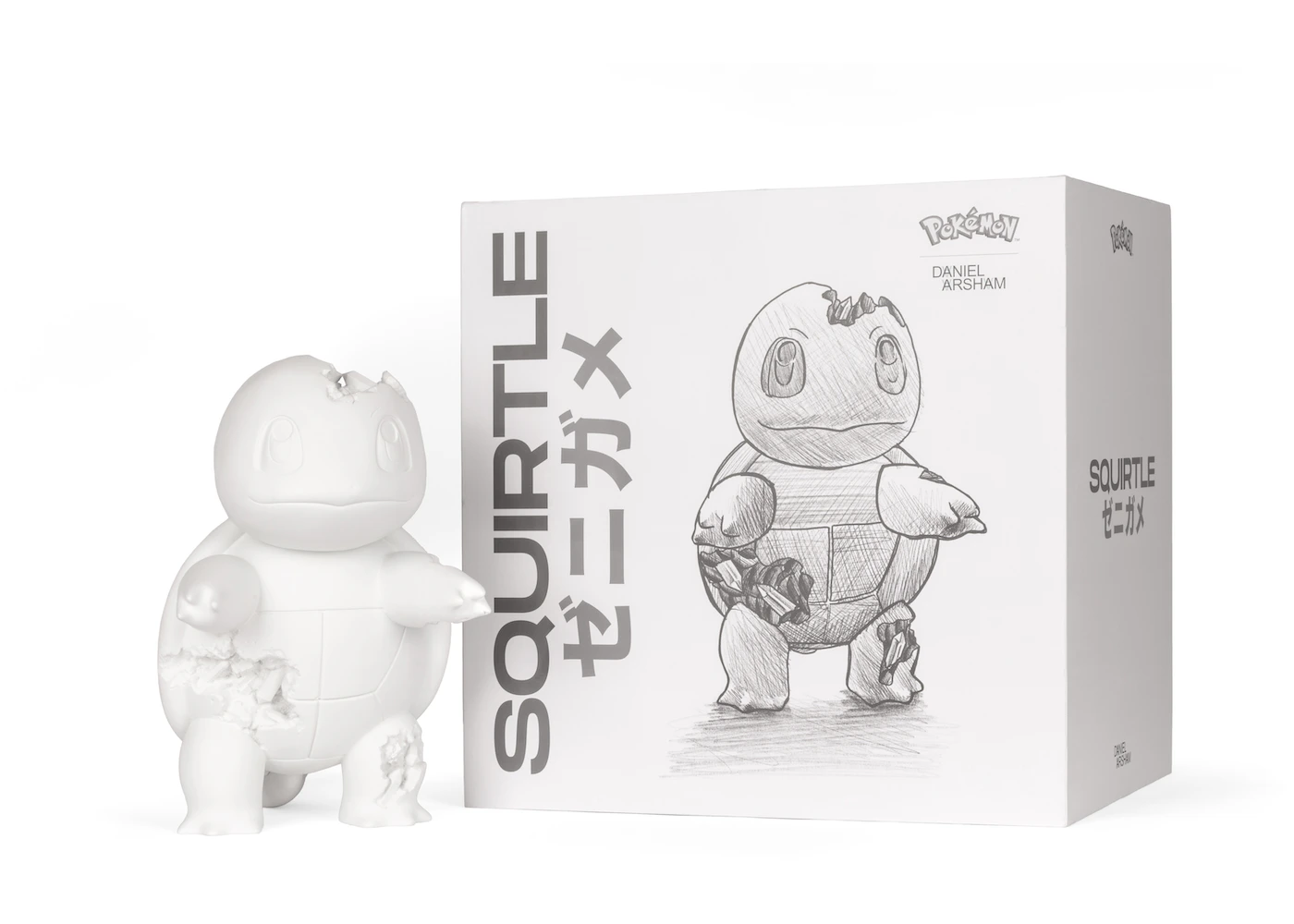 Daniel Arsham x Pokemon Crystalized Squirtle Figure (Edition of ...