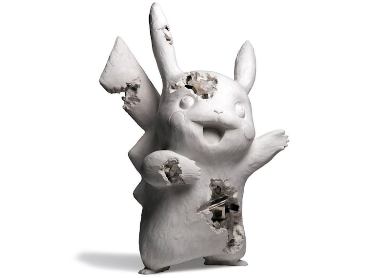 Daniel Arsham x Pokemon Crystalized Pikachu Future Relic White