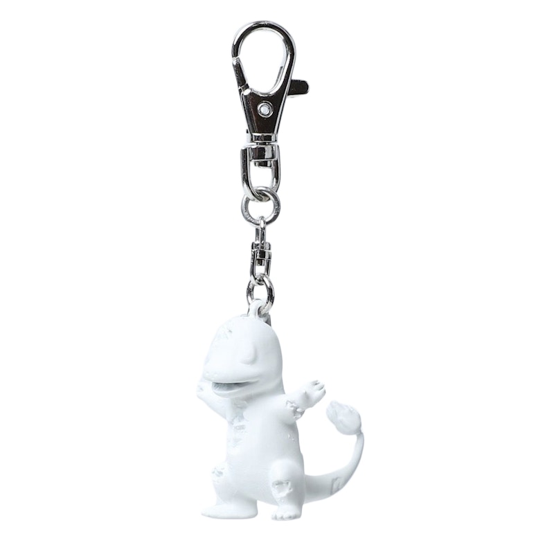 Daniel Arsham x Pokemon x 2G TOKYO Charmander Keychain White