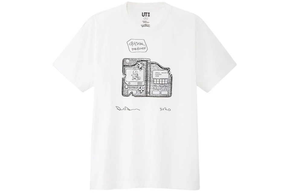Daniel Arsham X Pokemon X Uniqlo Crystal Pokedex Tee Japanese Mens Sizing White Ss Us Daniel Arsham X Pokemon X Uniqlo Crystal Pokedex Tee Japanese Mens Sizing White Ss Us