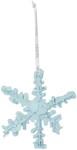 Daniel Arsham x Selfridges Exclusive Snowflake Ornament Blue