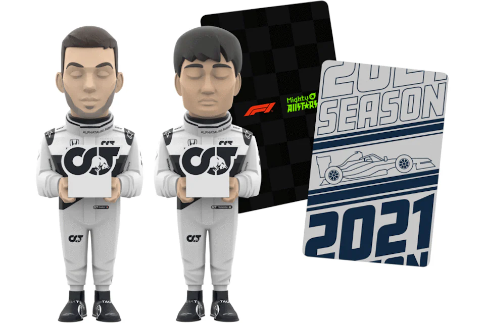 Danil Yad Mighty Jaxx Allstars F1 2021: Gasly & Tsunoda Figures Bundle