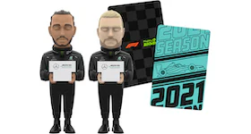 Danil Yad Mighty Jaxx Allstars F1 2021: Hamilton & Bottas Figures Bundle