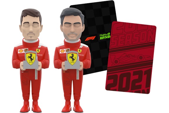 Danil Yad Mighty Jaxx Allstars F1 2021: Leclerc & Sainz Figures Bundle