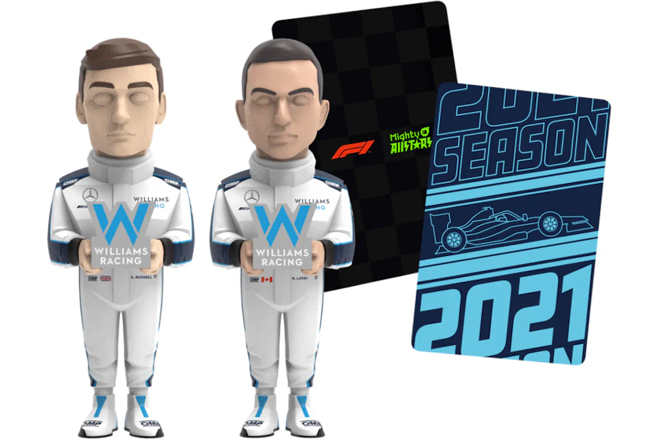 Danil Yad Mighty Jaxx Allstars F1 2021: Russell & Latifi Figures Bundle