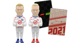 Danil Yad Mighty Jaxx Allstars F1 2021: Schumacher & Mazepin Figures Bundle
