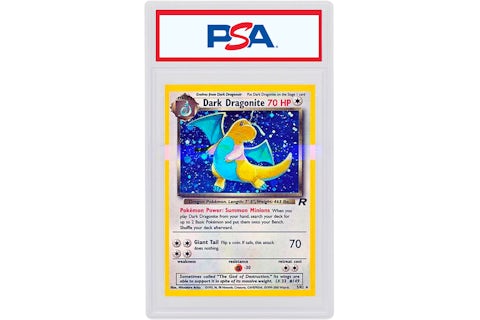 Dark Dragonite-Holo 2000 Pokemon TCG Team Rocket #5/82 (PSA or BGS Graded) - 2000 - US Dark Dragonite-Holo 2000 Pokemon TCG Team Rocket #5/82 (PSA or BGS Graded) - 2000 - US