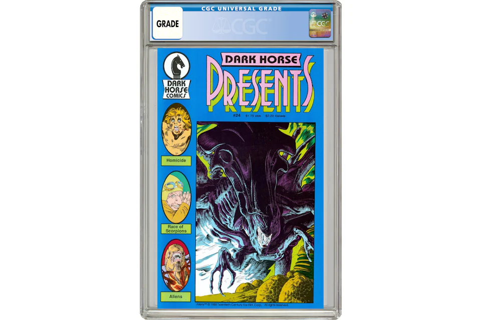 Dark Horse Dark Horse Presents (1986) #24 Comic Book CGC Graded