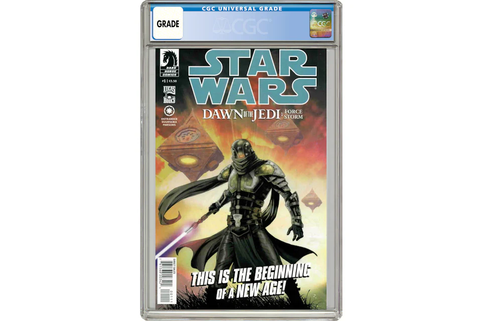 Dark Horse Star Wars Dawn of the Jedi (2011 Dark Horse) #1A Comic Book CGC Graded