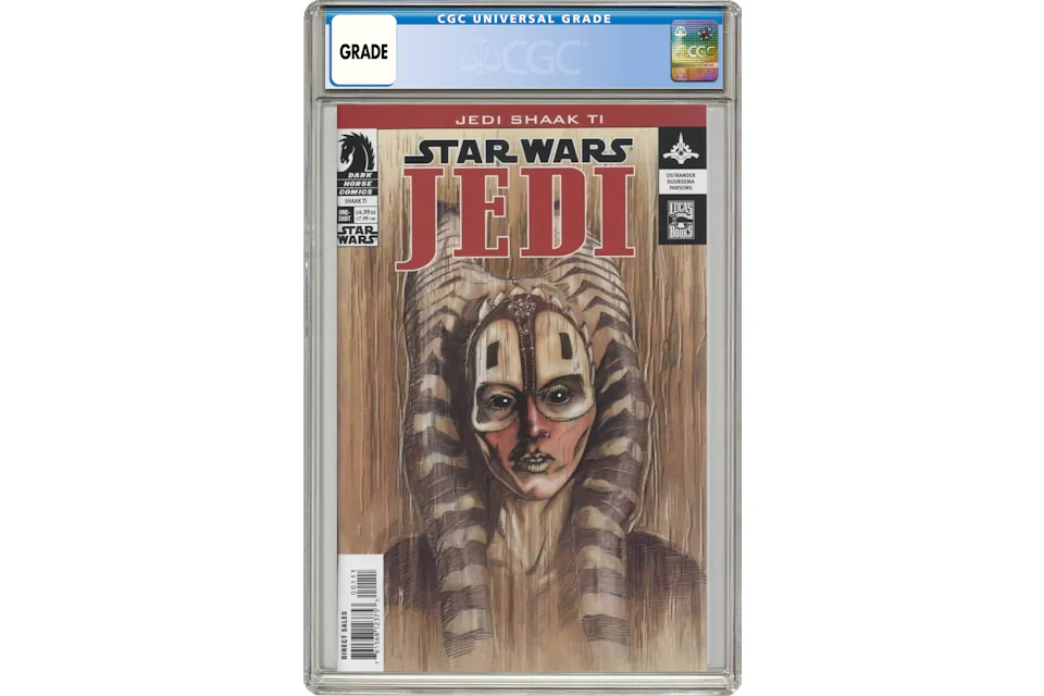 Dark Horse Star Wars Jedi Shaak Ti (2003) #1 Comic Book CGC Graded
