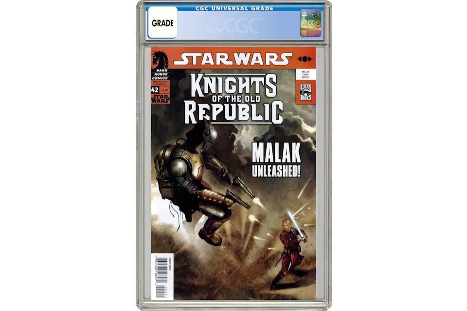 Dark Horse Star Wars Knights of the Old Republic (2006) #42 Comic Book CGC Graded