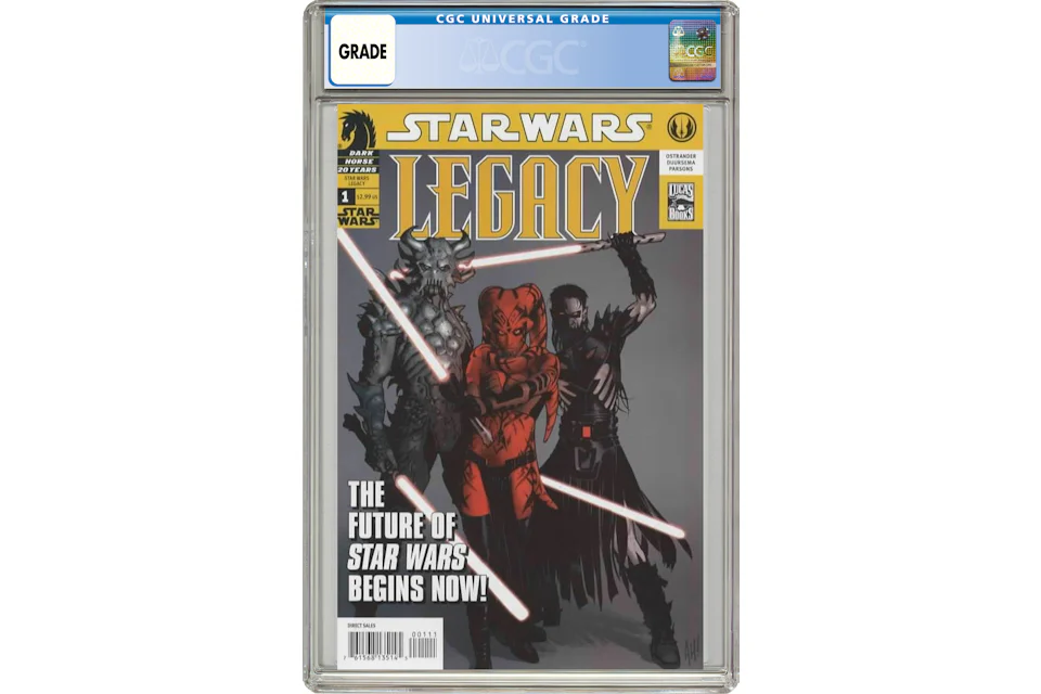 Dark Horse Star Wars Legacy (2006) #1A Comic Book CGC Graded