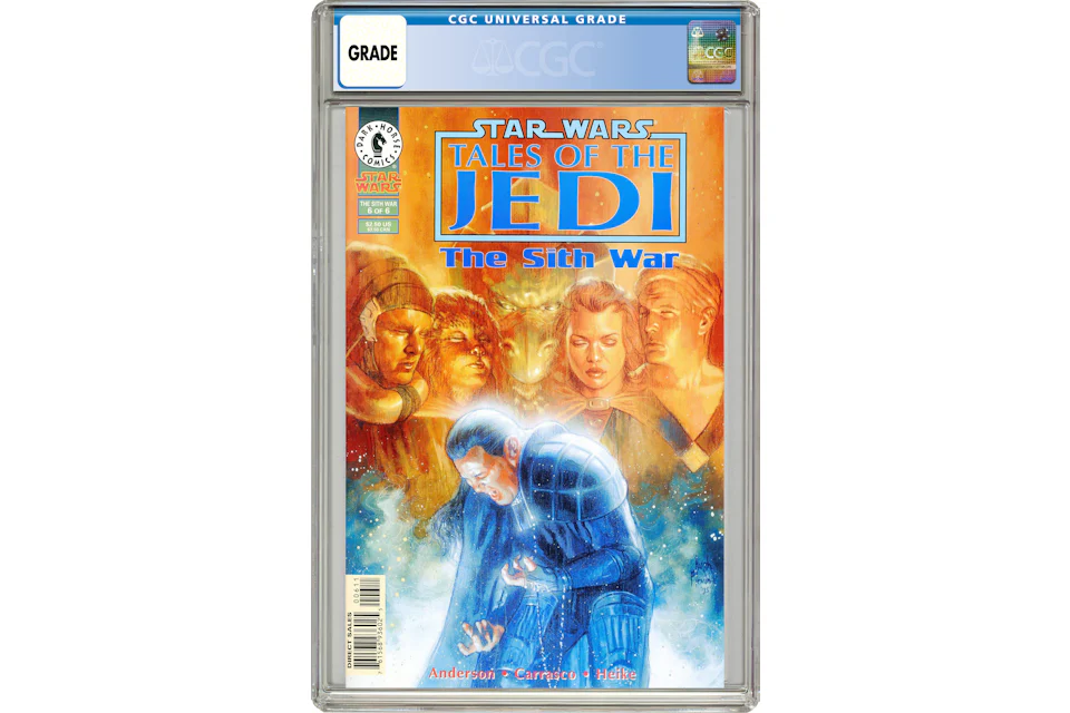 Dark Horse Star Wars Tales of the Jedi The Sith War (1995) #6 Comic Book CGC Graded