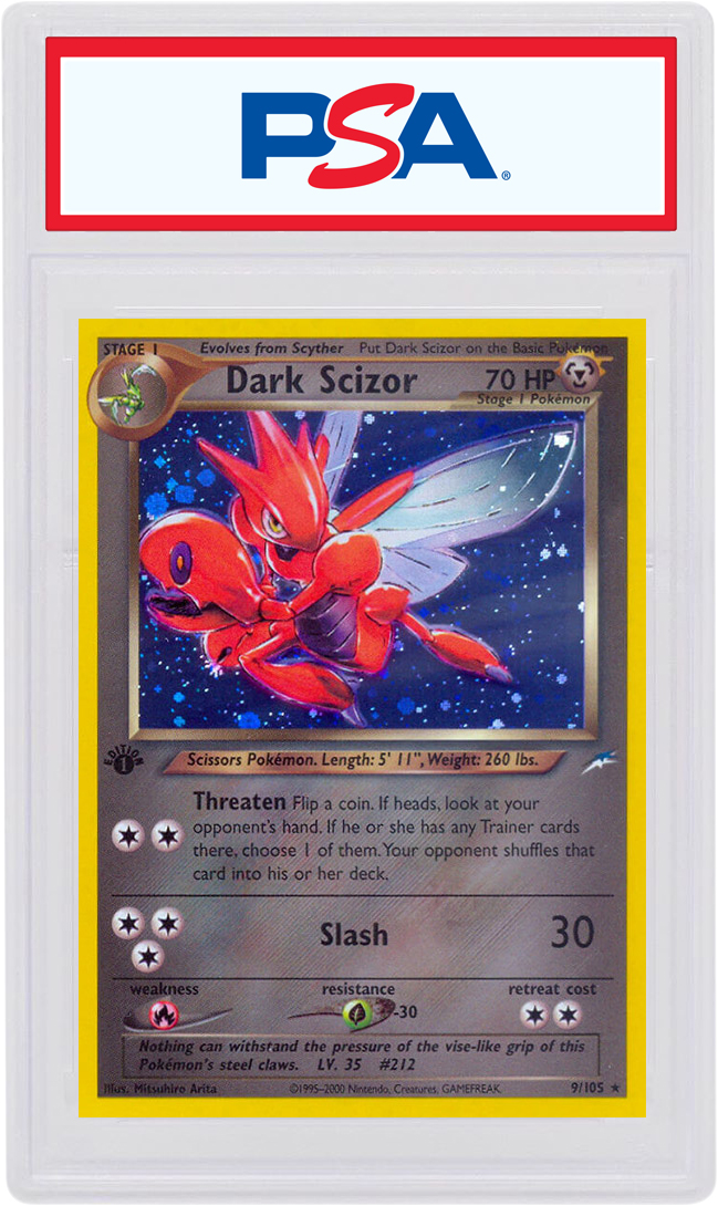 Pokemon Cards Neo Destiny Holos Light Dragonite Arcanine Dark Espeon Scizor 