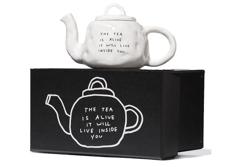 KAWS Ceramic Teapot Black - US