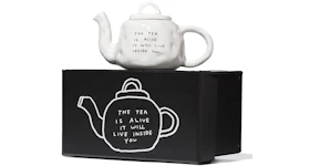David Shrigley The Tea Is Alive Ceramic Teapot (Edition of 999)