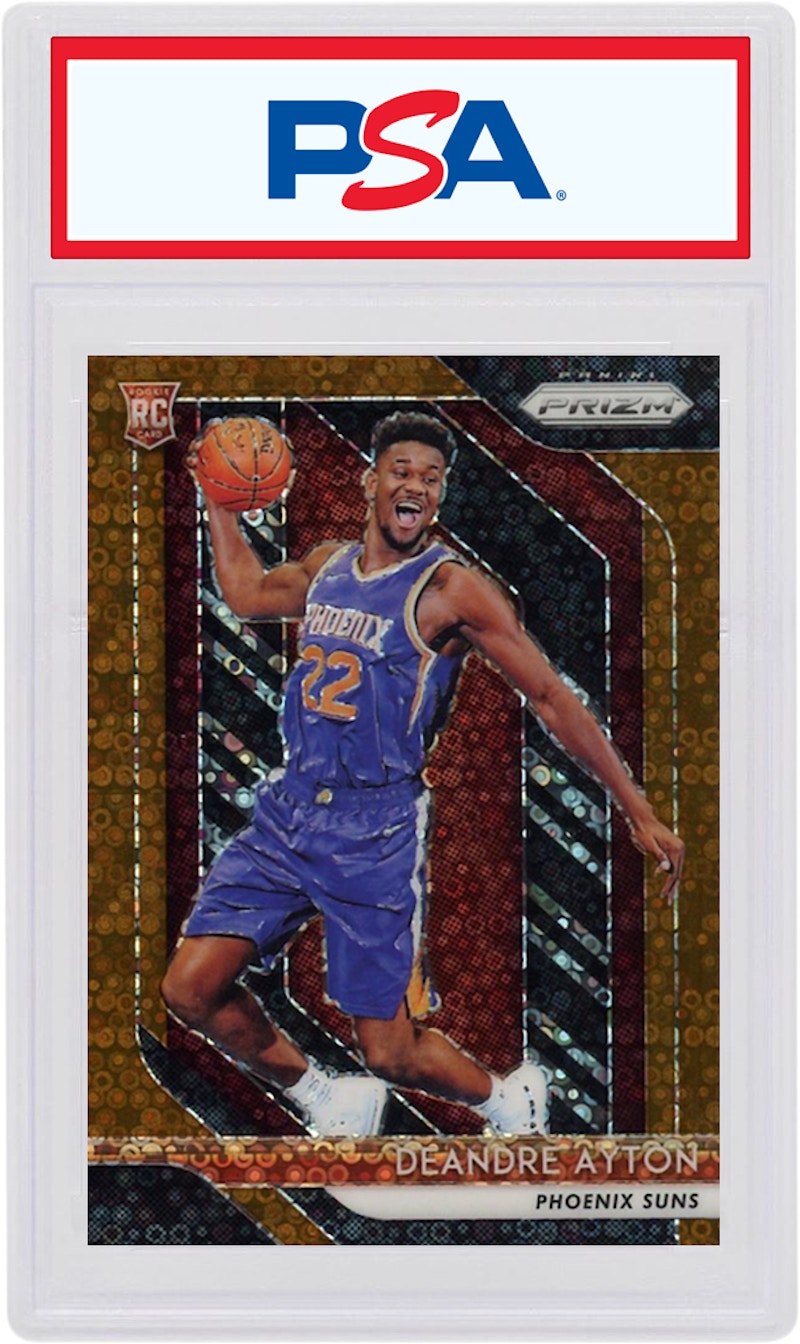 Deandre Ayton 2018 Panini Prizm Fast Break Rookie Bronze /20 #279 (PSA or BGS Graded)