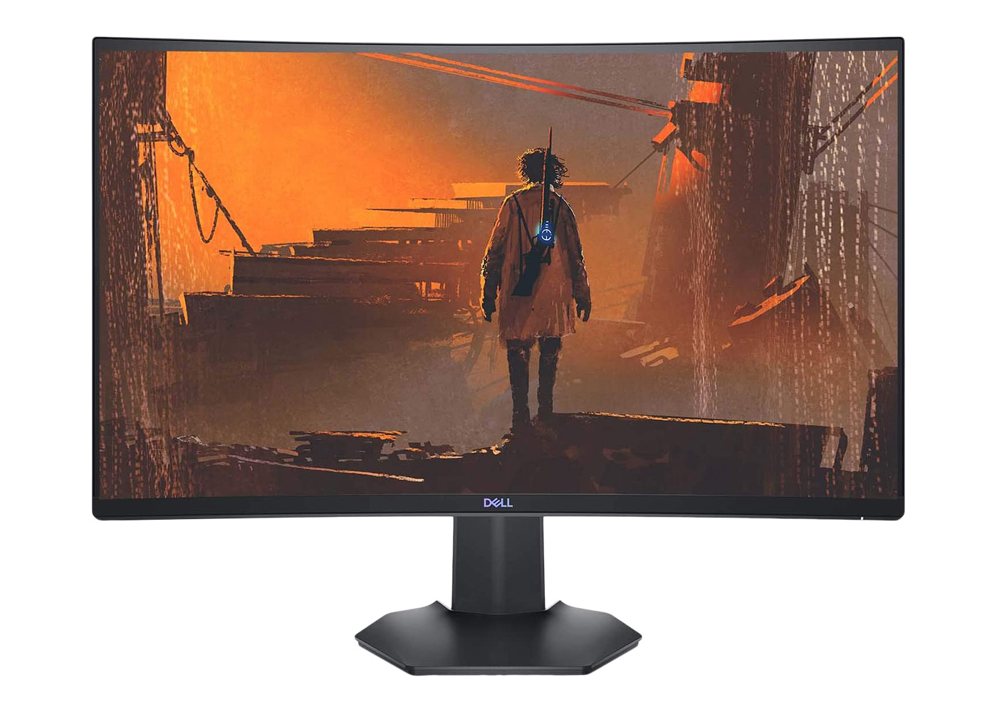 Dell 27 Inch FHD Curved Gaming Monitor S2721HGF Black - US