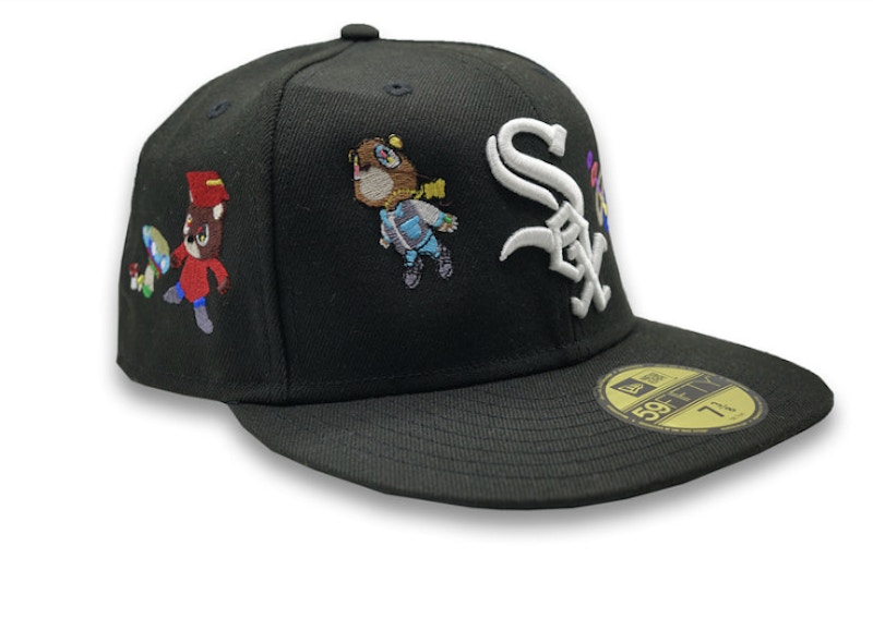 kanye west graduation cubs hat