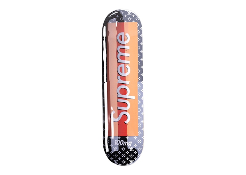 Denial Supreme Vuitton Smashup Pill Skateboard Deck (Edition of 100) Black