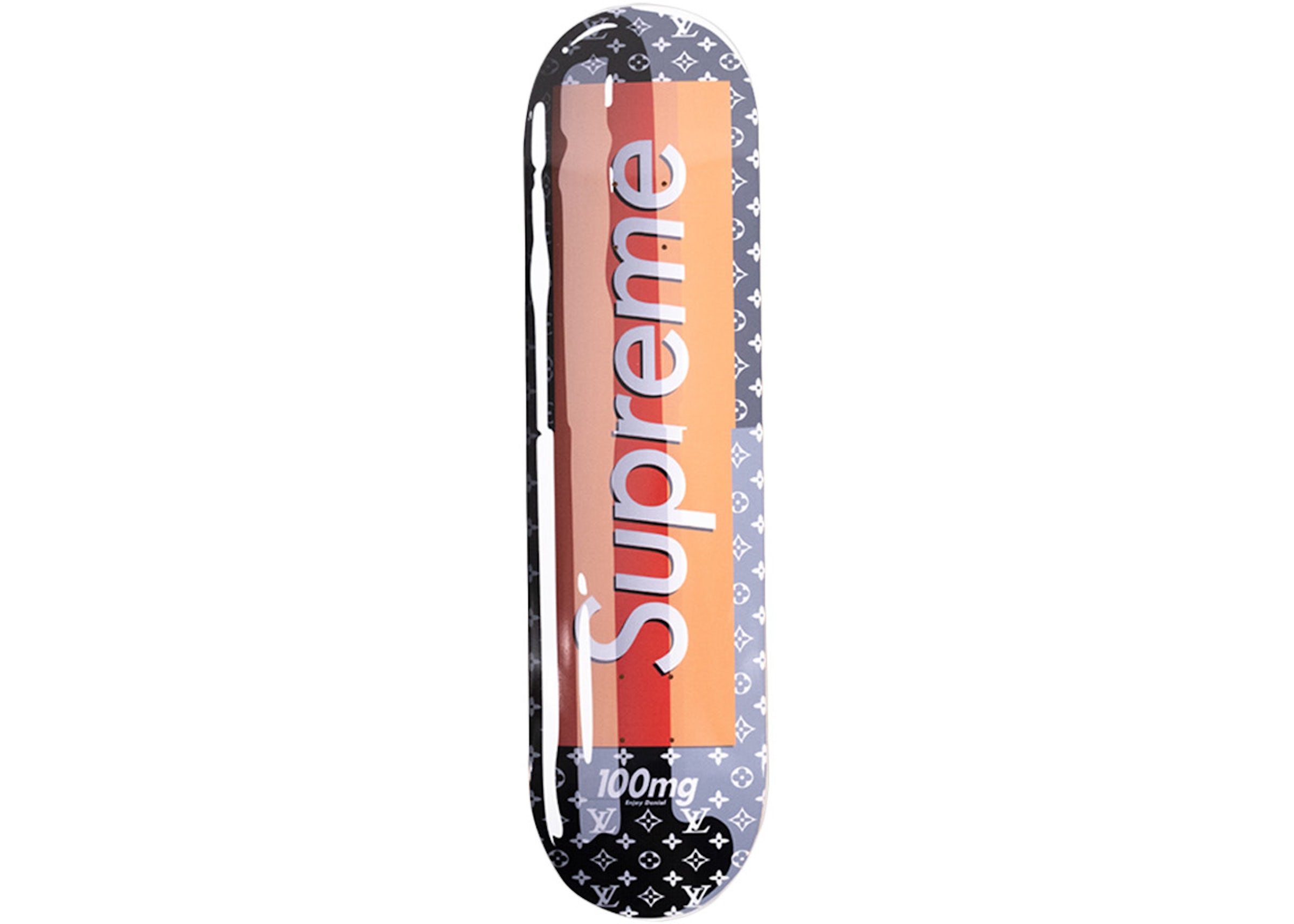 Denial Supreme Vuitton Smashup Pill Skateboard Deck (Edition of 100) Black  - GB