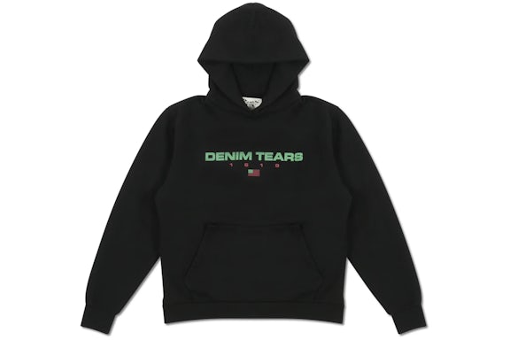 Denim Tears 1619 Tyson Beckford Hoodie Black