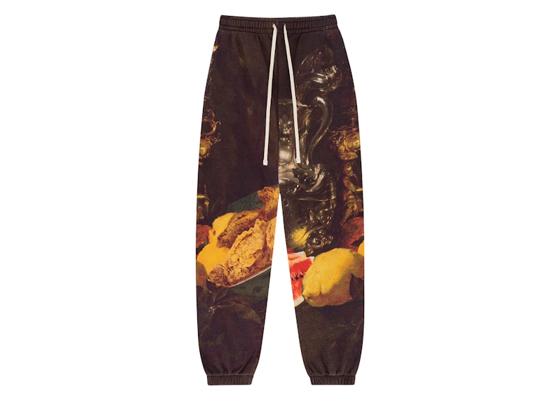 【当店一番人気】 Baroque Tears Denim Still Sweatpants Painting Fruit トップス