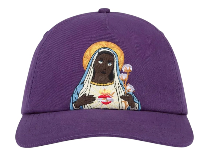 Denim Tears Black Mary Cap Purple Men's - FW25 - US