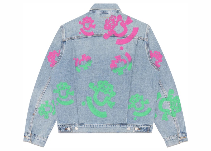 Denim Tears Bstroy Tears Type-2 Light Wash Denim Trucker Jacket 