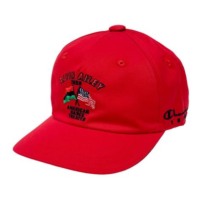 Denim Tears Champion Tears Baseball Cap Red - FW21 - US