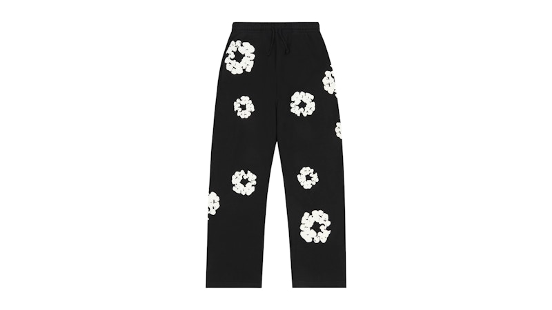 パンツ DENIM TEARS MONO COTTON WREATH SWEATPANT Denim Tears Cotton Wreath Sweatpants Black Monochrome Men's