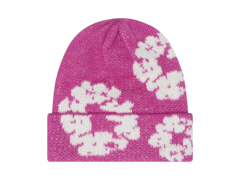 Denim Tears Cotton Wreath Beanie Pink Men's - FW25 - US