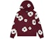 Denim Tears Cotton Wreath Hoodie Burgundy