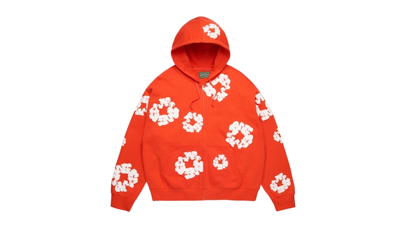 타*様 DENIMTEARS Cotton Wreath ZipHoodie B Denim Tears Plaid Cotton Wreath Zip Hoodie Black Men's - FW25 - US