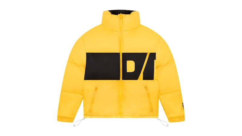 Denim Tears DT Outdoor Puffer Jacket Yellow Men's - FW24 - GB