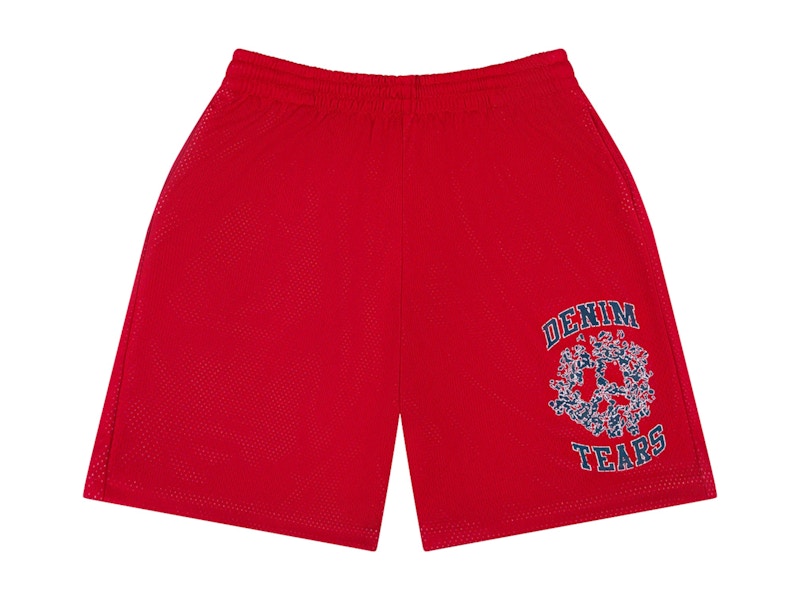 READYMADE x DENIM TEARS COTTON WREATH SWEAT SHORTS (BLACK