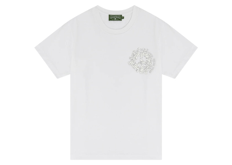 【Denim Tears】大人気！ユニセックス T-シャツ Cannes Tee Grey Denim Tears: Cannes T-Shirt Zebra (Multi) | DSML E-SHOP