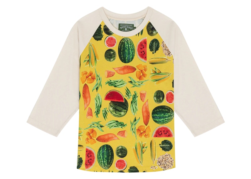 ★ Denim Tears ★Fruit Collage Tee Denim Tears Fruit Collage Tee Natural Men's - SS24 - US